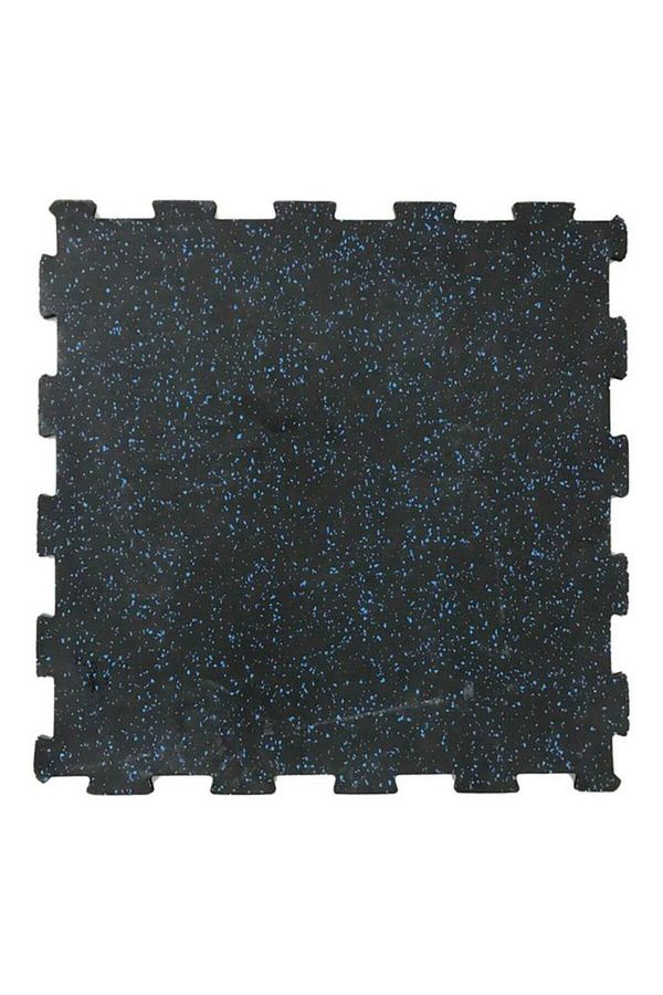 Generic-CSP 4-Piece UV Rays Resistant Anti Slip Good Traction Interlocking Rubber Square Mats Set Black 1