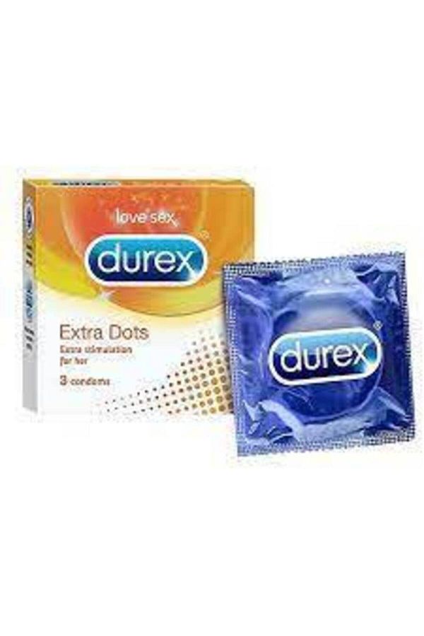 Durex-Durex Extra Dots Condoms, 3 Pack 1