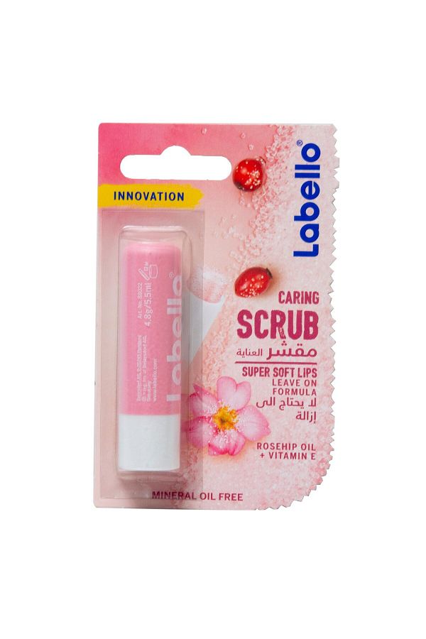 LABELLO-Lip Care Rosehip Oil Vitamin E 4.8g | Deep Moisturizing & Nourishing Lip Balm 1