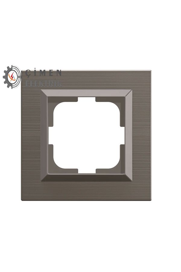 LiderGlobal-Copper single frame quantum - compatible frame for socket and switch 1