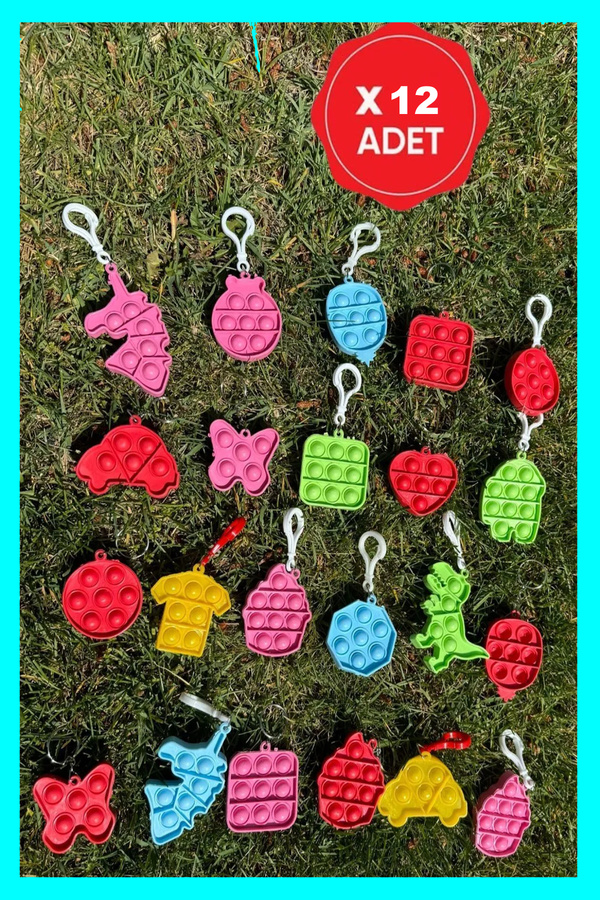 Hyd 12 Adet Oyuncak Popit Çok Al Az Öde Karne Hediyesi Doğum Günü Hediyesi Anasınıf Hediyelik