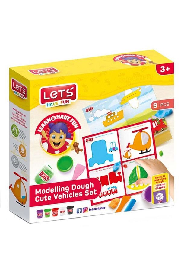Lets-Cute Vehicles Mati Play Dough / L9008 1