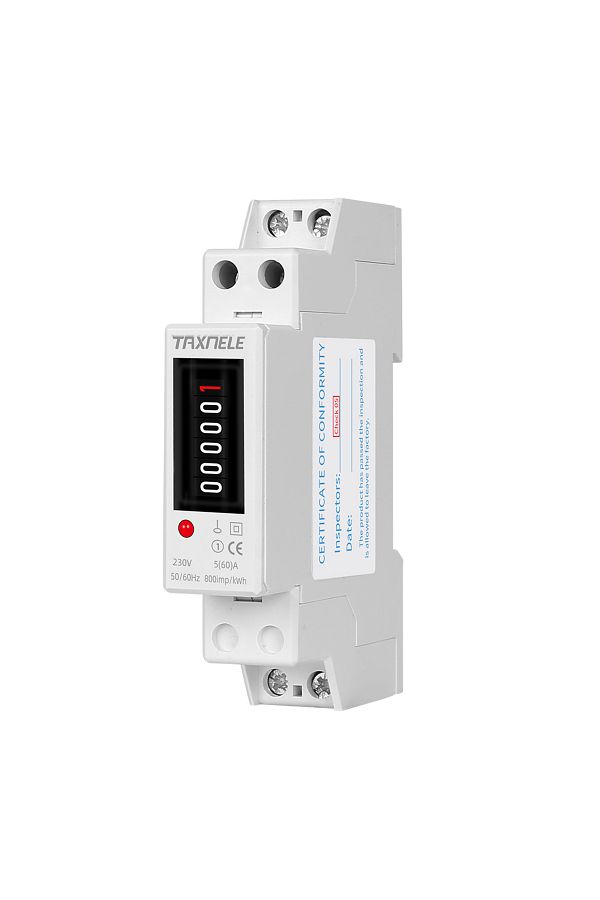 Choice-Analog 18mm Single Phase 1p 2 Wire Digital Wattmeter Power Consumption Analog Energy Meter Kwh Ac 23 1