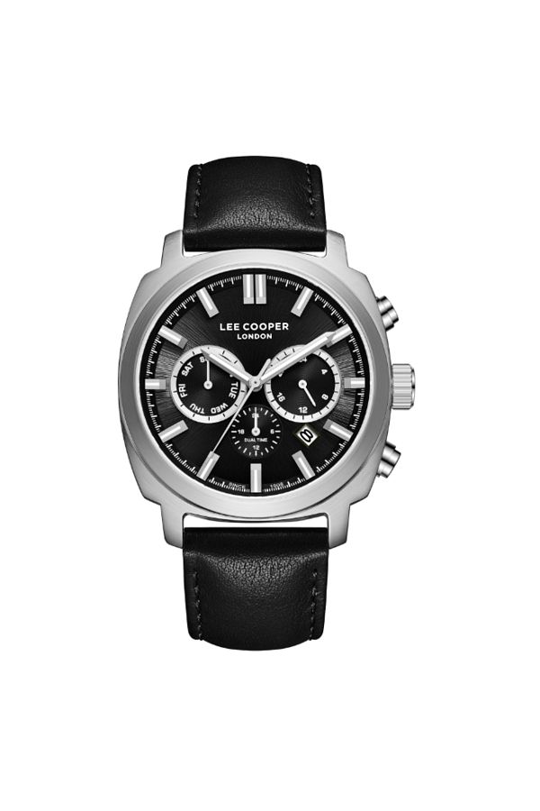 Lee Cooper-Lee Cooper Men's Multi Function Black Dial Watch - LC08172.351 1