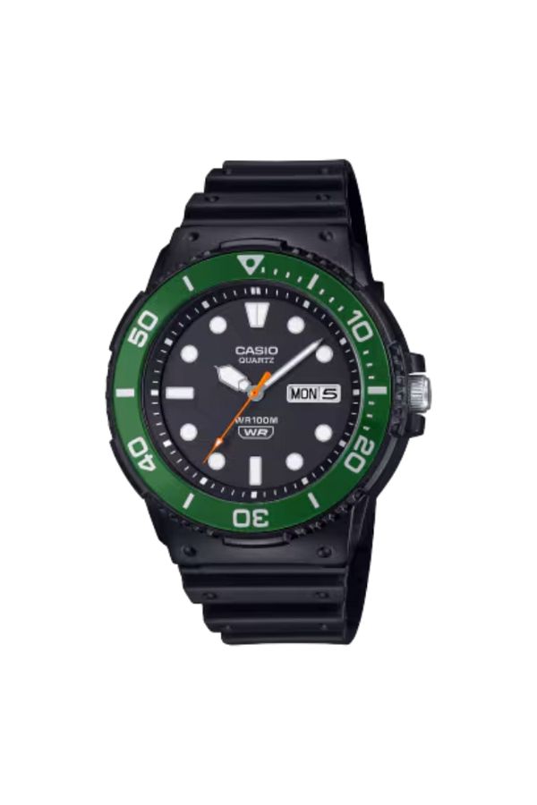 Casio-CASIO Men's Analog Black Dial Watch - MRW-230H-1E3VDF 1