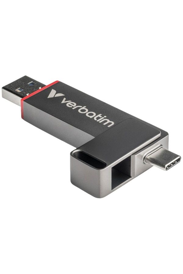 Verbatim-Verbatim Memory Stick dual connectivity, USB-C/USB-A, 256GB, SSD level performance 1