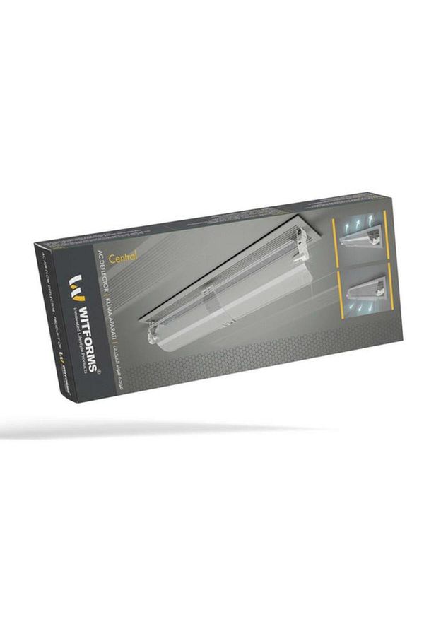 Generic-Witforms Multiple Installation Linear Curvy Wide Centralized AC Air Flow Deflector Clear 4981 1