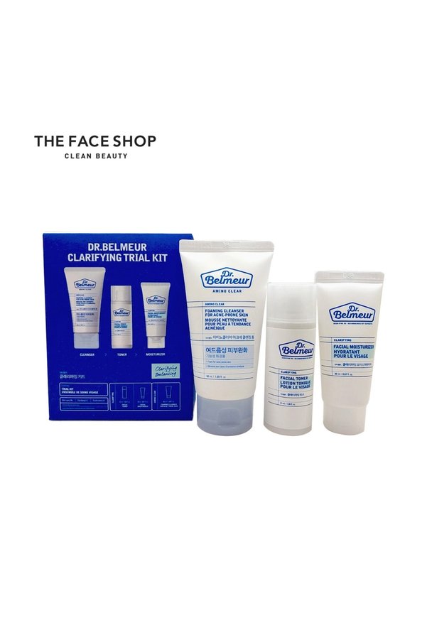 Chaga Ritual Set The Face Shop Dr Belmore Clarifying Set Chaga Extract Soothes Acne ...