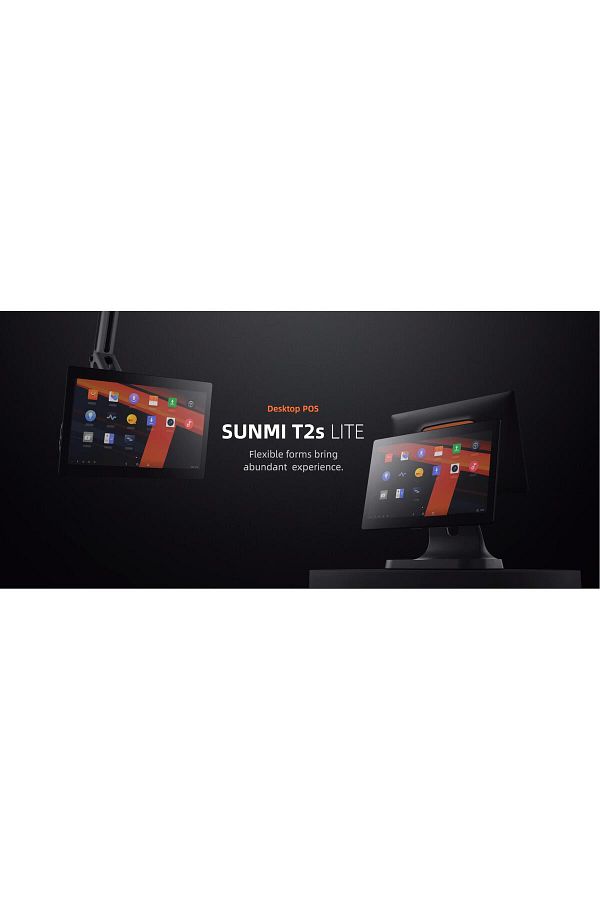 sunmi-DESKTOP POS SYSTEM L1571 T2s LITE EN (15.6, 4GB + 64GB, WiFi, EU Adapter) 1