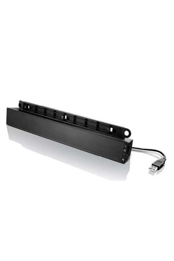LENOVO-USB Soundbar, Compatible with most ThinkVision monitors Dual Speaker support with 1