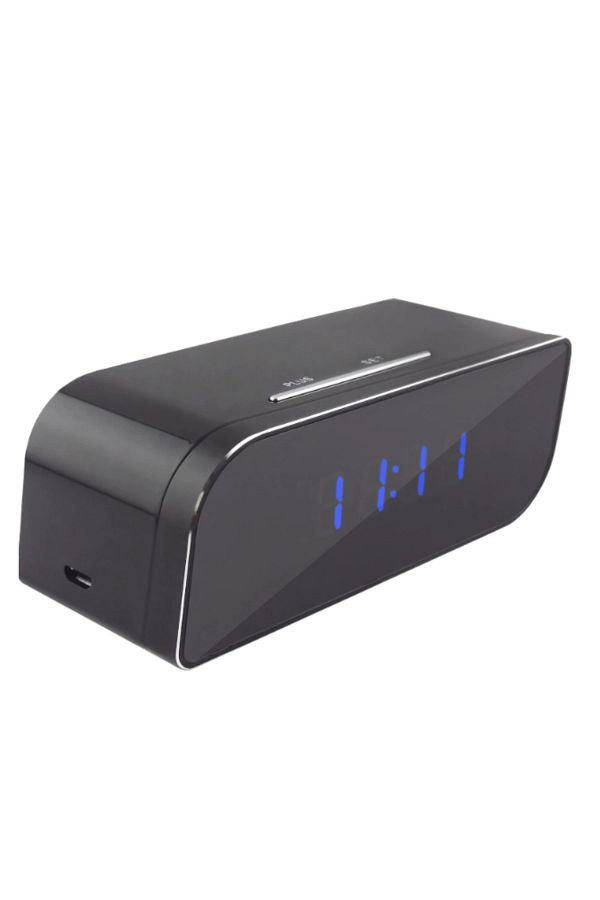 REVOSE-Mini Spy Camera ™, Wi-fi, Ip, Hidden in Alarm Clock, Microphone, Infrared, 1080p 1