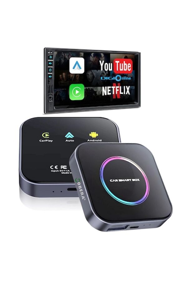 goBERA-AI Box Android 13 goBERA, Wireless CarPlay & Android Auto, 8GB RAM + 128GB 1