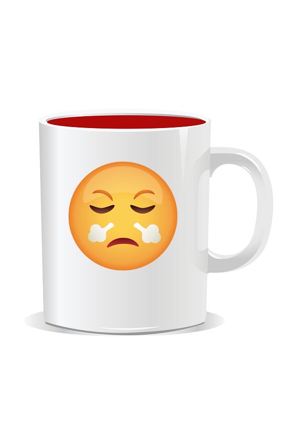 OEM-Personalized mug with Emoji, Upset that the numbers don't come out 1