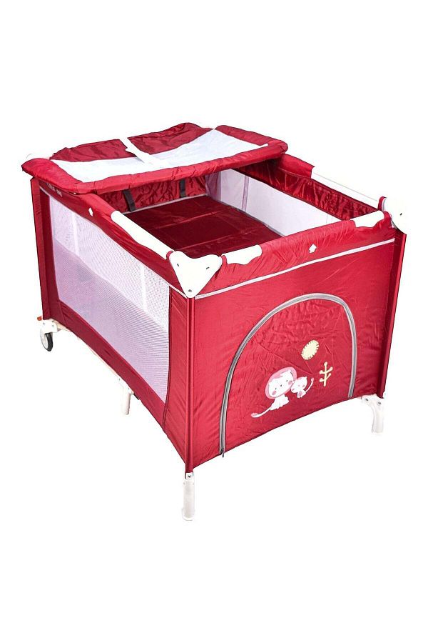 STAR5-Children's Bed and Playpen with Changing Table - Double Deck 1