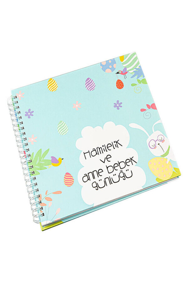 Home Unisex Kutulu Hamilelik Ve Anne Bebek Günlüğü Anı Defteri - Fotoğraf Bandı Hediyeli
