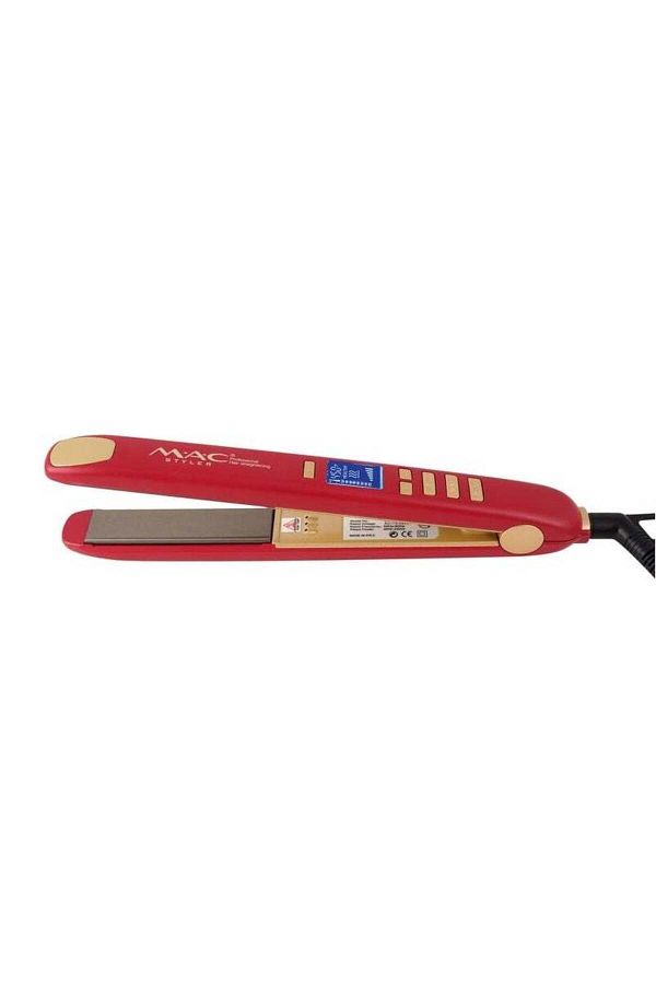 Mac Styler-Mac Styler 2-in-1 Hair Straightener and Curler with Wide Plate and Professional LCD Display - Model MC-2021A 1