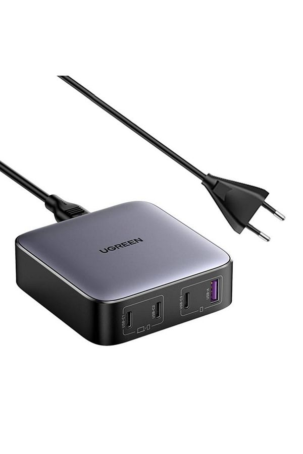 Ugreen-Încărcător UGREEN CD328 Nexode, 3x USB-C, USB-A, GaN, 100W (negru) 1