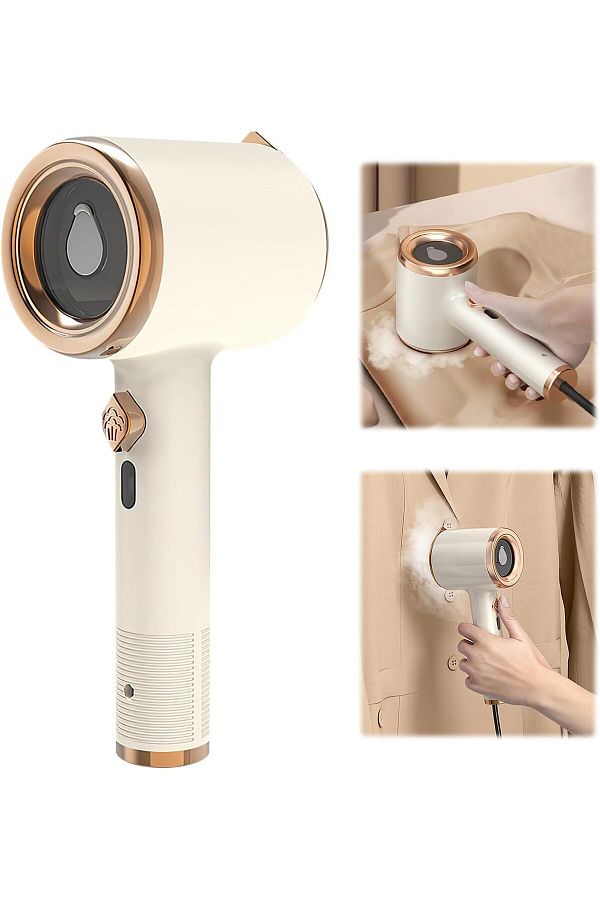 Lumely-2 in 1 andheld Ironing Machine,with 50ml tank and Splashproof Design,for Wet Sheets,Shirts & Clothes 1