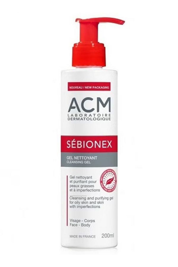 ACM-ACM Sebionex Cleansing Gel for Oily and Blemish-Prone Skin - 200ml 1