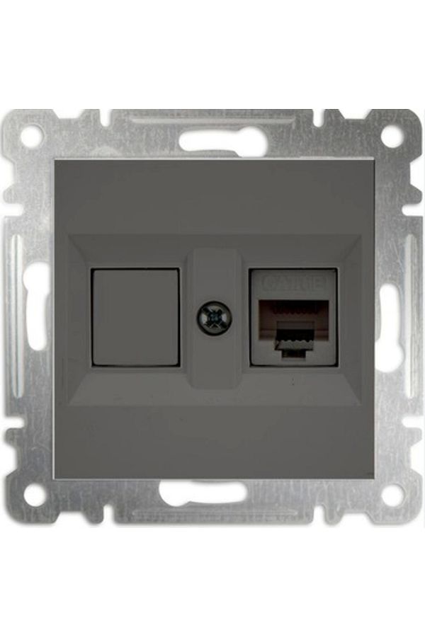 LiderGlobal-Smoked cat6 empty data socket 1