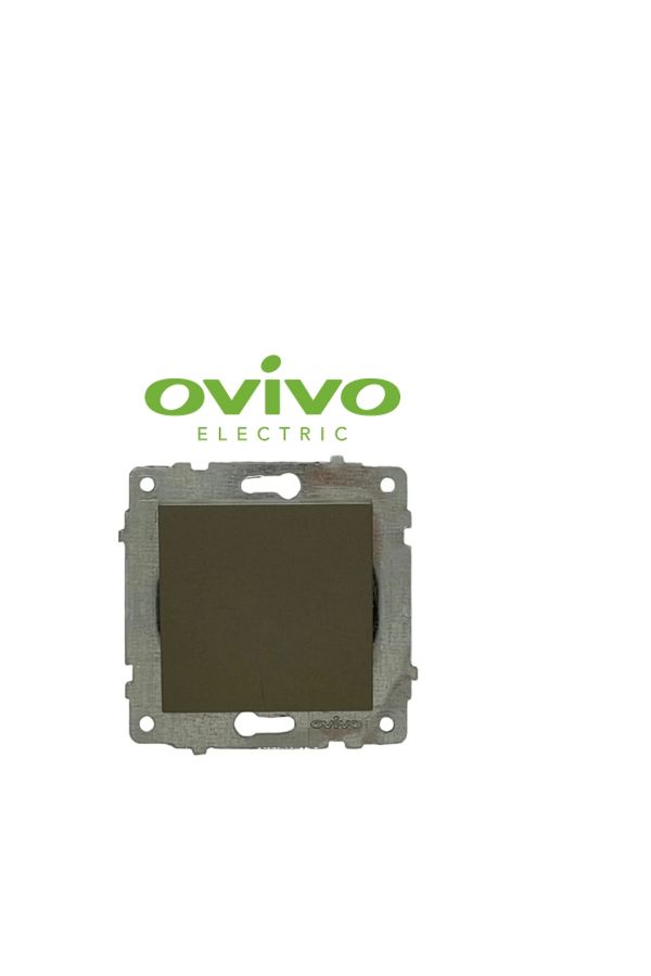 Enseb-Anthracite single key frameless grano - compatible frame for socket and key 1