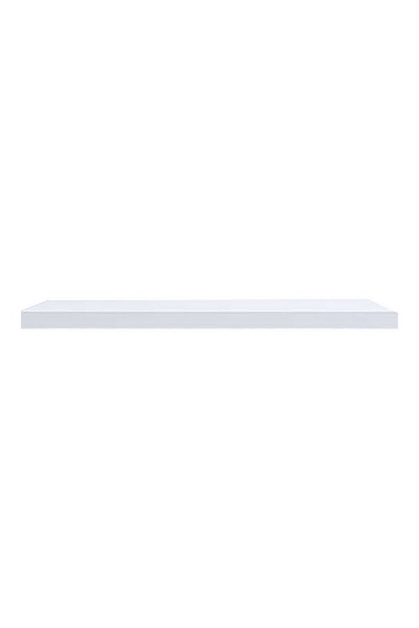 micasa-Elegant and Modern Design Rectangular Wall Mounted Wooden Floating Shelf 1
