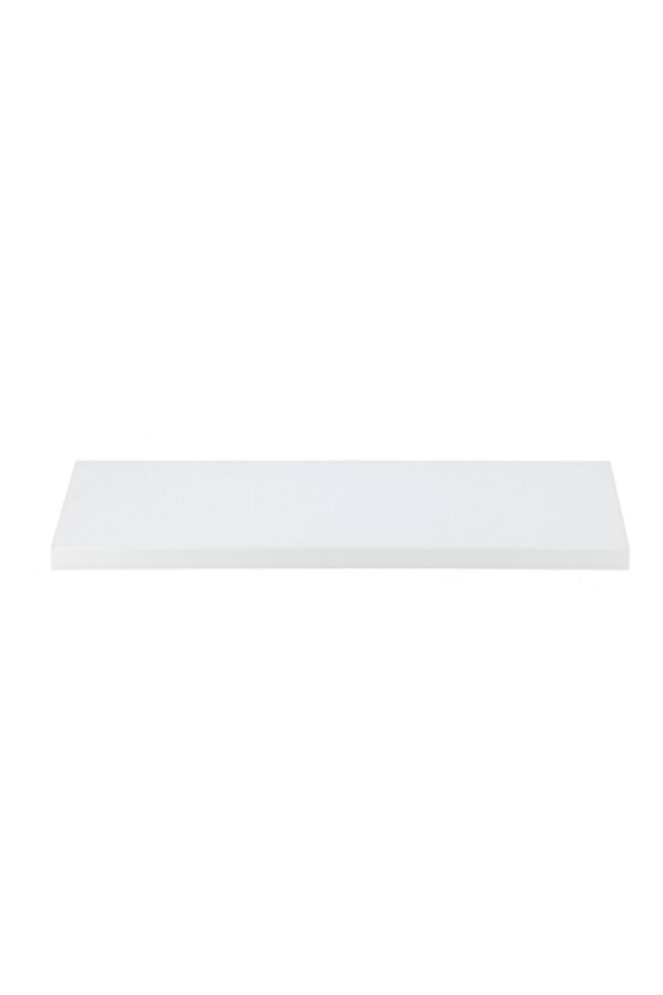 micasa-Elegant and Modern Design Rectangular Wall Mounted Wooden Floating Shelf 1