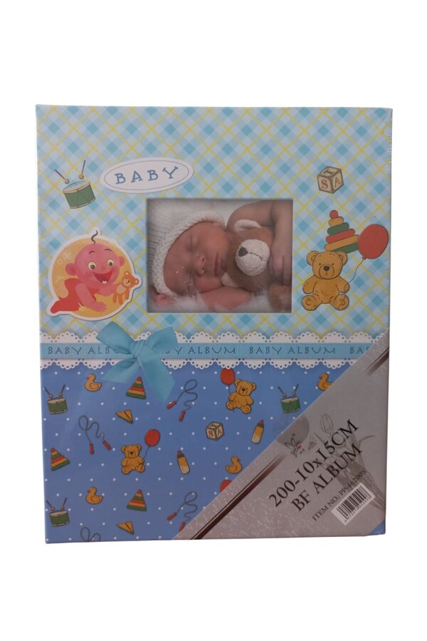 HİDZ 10 x 15 200'LÜK Bebek Albümü Desenli (Penceresiz)