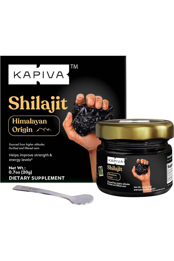 KAPİVA-Kapiva Himalayan Shilajit/Shilajeet Resin 20g with Lab Report 1
