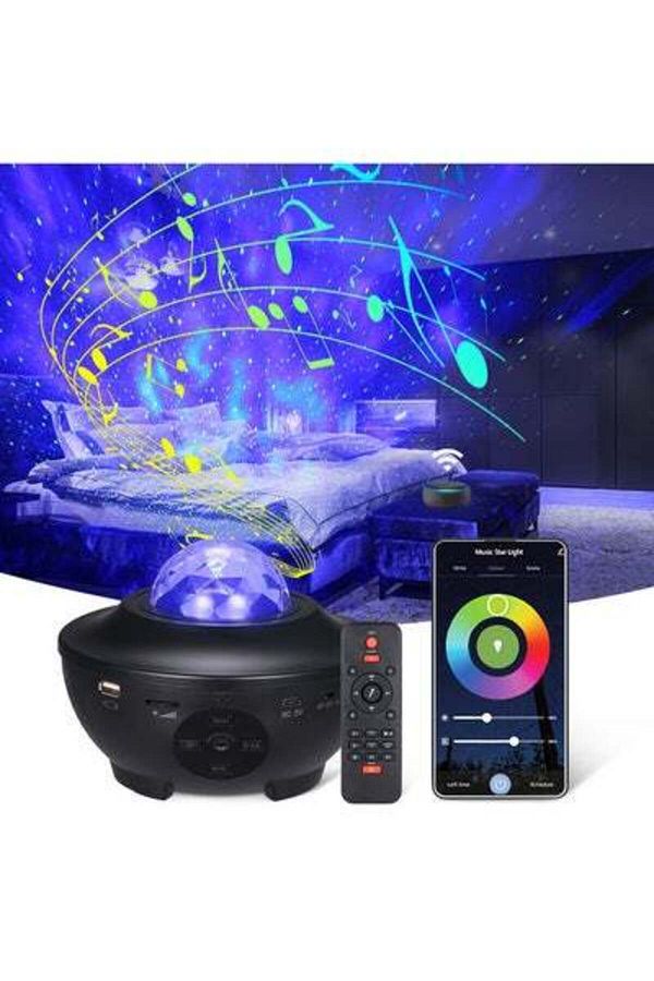 HALAMODO-Tomshine Starry Projector Light WiFi Connection Smartphone APP Control Remote Control Star Projector 1