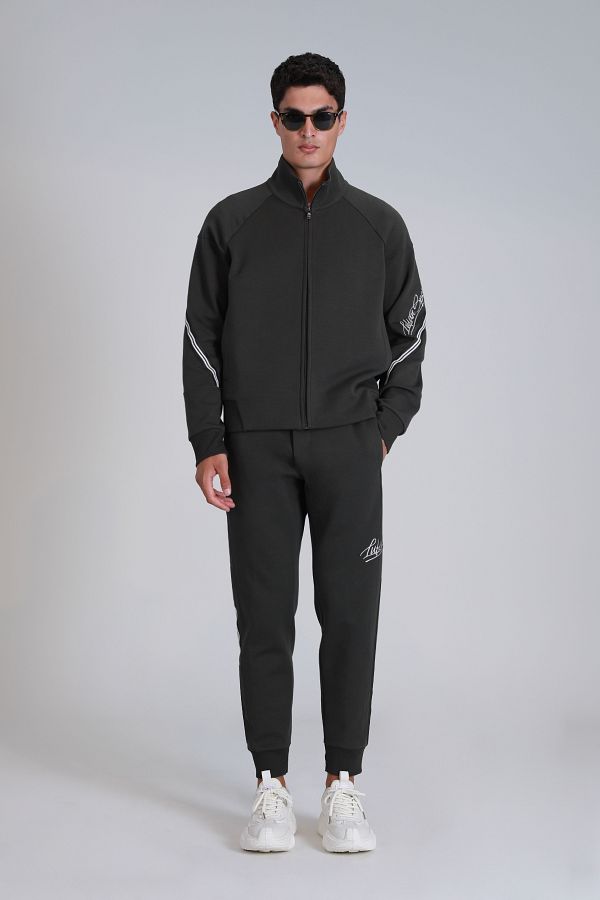 Lufian-Roader Men's Sweatpants - Dark Green 1