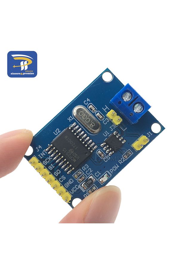 Choice-Mcp2515 Mcp2515 Can Bus Driver Module Board Tja1050 Receiver Spi For 51 Mcu Arm Controller Interface 1