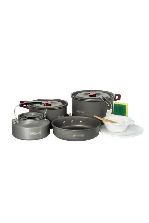 Orcamp-Camping Cookware Set 4-Piece Cookware-out-1050 1