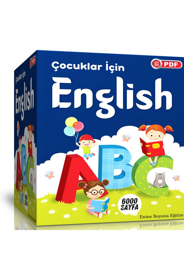 Enine Boyuna Eğitim-English Education Set for Children (6000 Pages Pdf Tens of Hours of Visual Explanation) 1