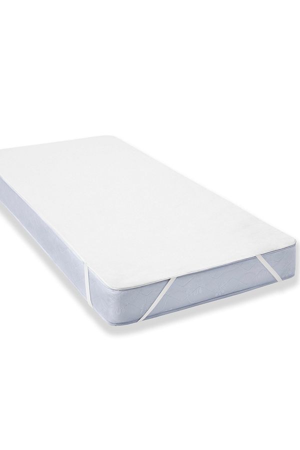 PATRU ANOTIMPURI-Waterproof mattress protector, water-resistant, silent, with elastic at the corners 1