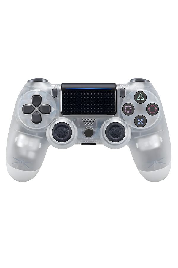 Teno-DoubleShock Teno® Wireless Controller, compatible with PS4, analog joysticks, transparent 1