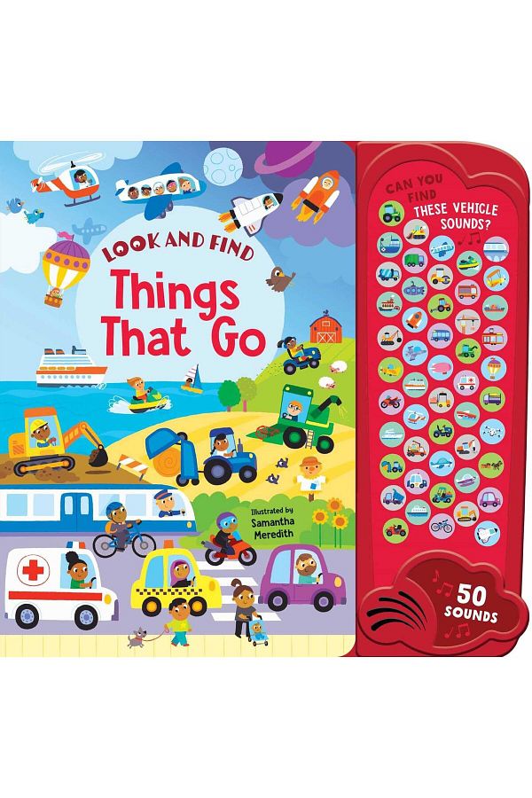 Simon Schuster-Things That Go: 50 Button Sound Book: Search & Find Book with 50 Noises! 1