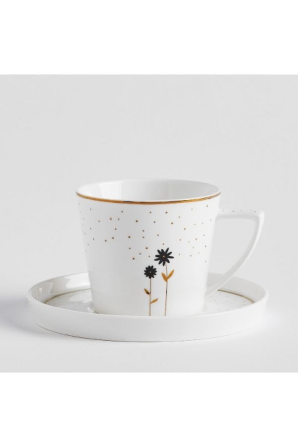 HomeVibes-Cup with saucer Anya 220 ml 1