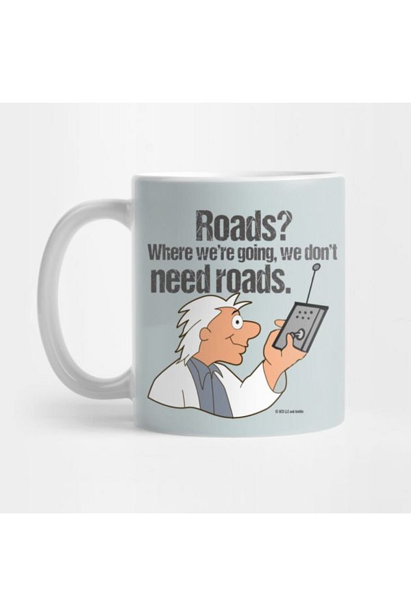 Pixxa-Back to the Future Doc Brown - Back to the Future Mug 1