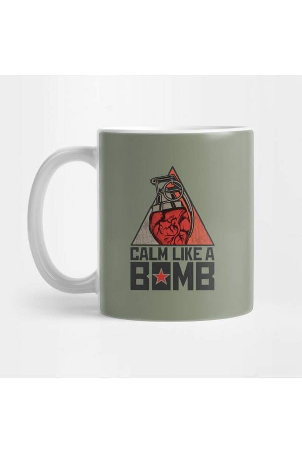 Pixxa-Calm Like a Bomb - Calm Like a Bomb Mug 1
