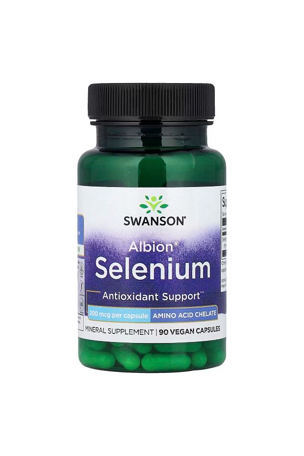 SWANSON-, Albion® Selenium , 200 mcg, 90 Vegan Capsules 1