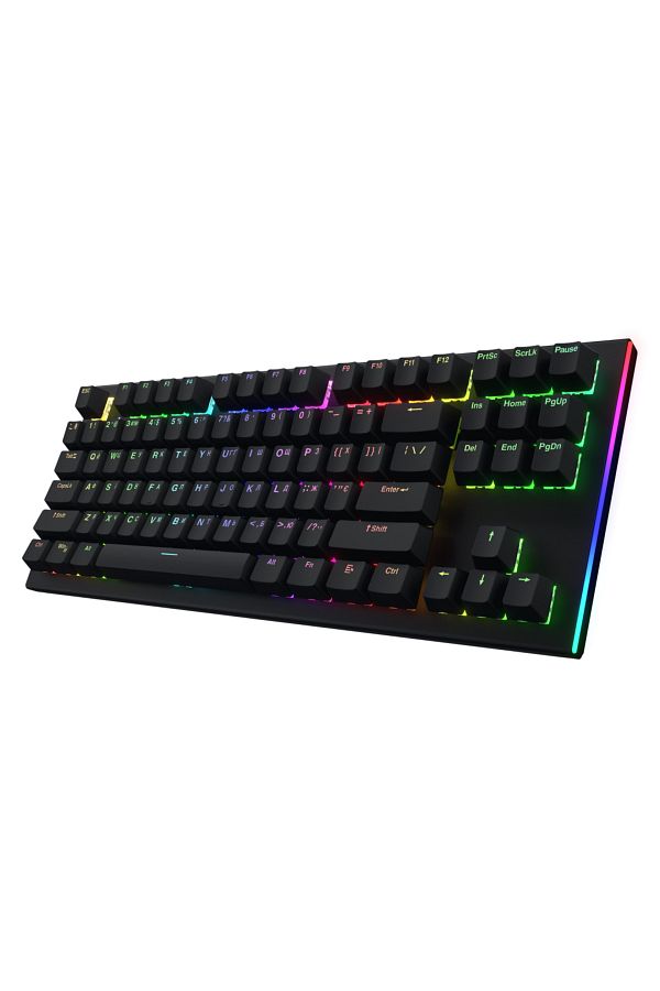 HATOR-Gravity X TKL wired mechanical keyboard with USB connectivity, 1000Hz polling rate, backlight 1