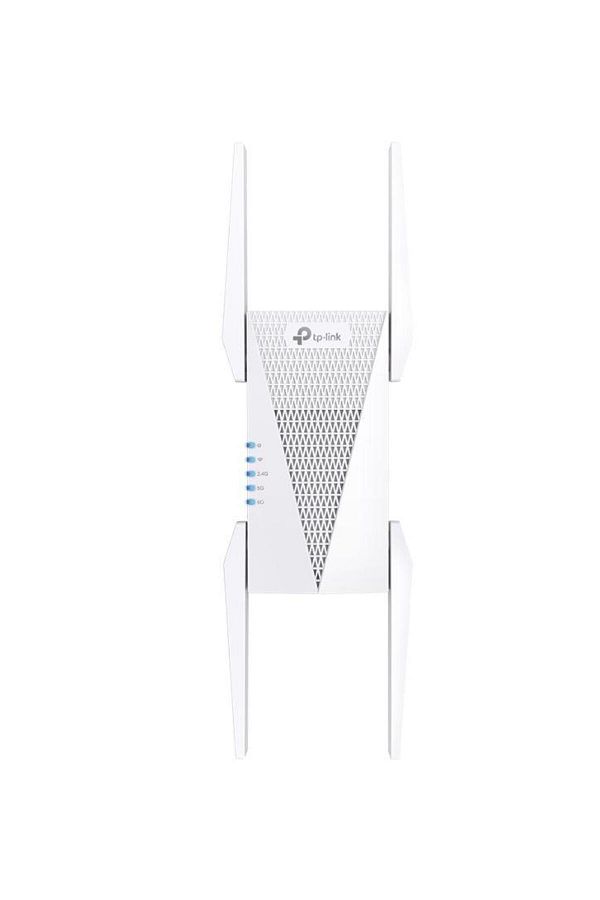 TP-LINK-AXE5400 Wi-Fi6E Mesh Range Extender, Tri-Band, RE815XE, 1 Port Ethernet Gigabit, 2 Ante 1
