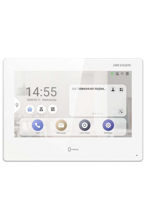 Hikvision-Post interior videointerfon 7 inchi cu Android DS-KH9310-WTE1 (B)WIFI, management pen 1