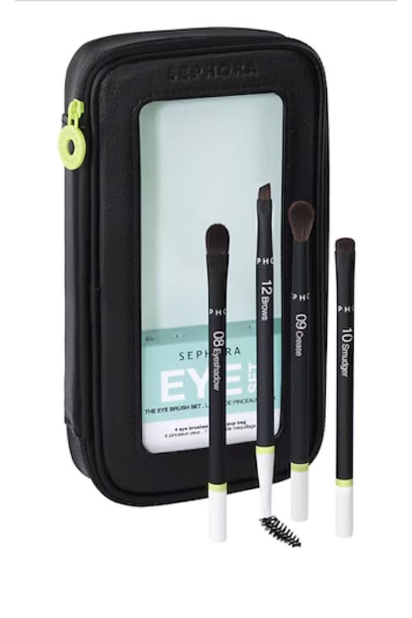SEPHORA COLLECTION-Eye Brush Set - Intuitive Application, Seamless Result 1