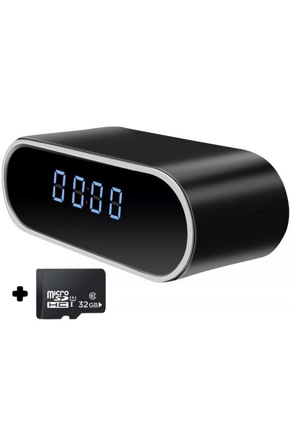 REVOSE-Mini Spy Camera ™, Wi-fi, Ip, Hidden in Alarm Clock,, 32gb Micro Sd Card Included 1