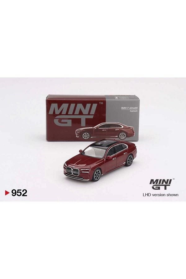 mini gt-1/64 Bmw I7 Xdrive60 Aventurine 1