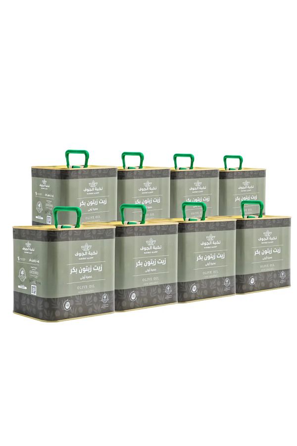 Nukhbat Aljawf-Al-Jawf Olive Oil Package 16 liters (8*2 liters) 1