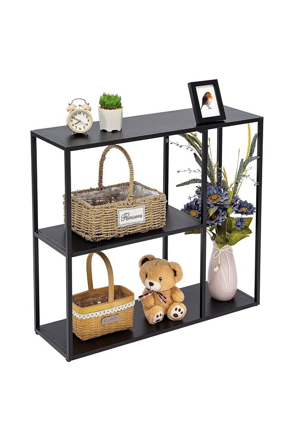 sharpdo-Sharpdo 3-Layer Metal Console Table, Foyer Table 1