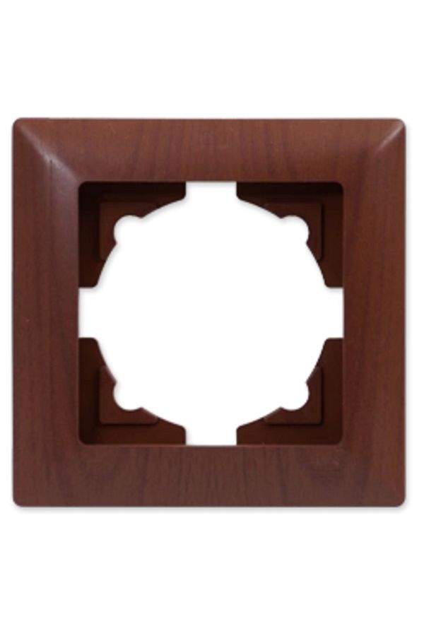 LiderGlobal-Visage amazon walnut 1-piece frame - compatible frame for socket and switch 1